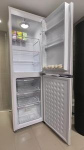 Réfrigérateur vintage 202L - <span class=keywords><strong>Petit</strong></span> réfrigérateur domestique nostalgique à double porte pour la conservation au froid et la congélation, taille mini - Product Image 6