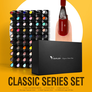 Venalisa <span class=keywords><strong>Professionale</strong></span> per Nail Art Nuovo Set di Smalti Gel UV LED da 15ml 60 Pezzi Alta Pigmentazione Inodore Smalto per Unghie - Product Image 5