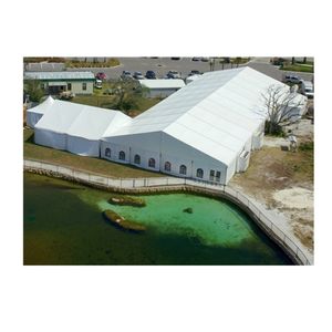 Carpa de <span class=keywords><strong>circo</strong></span> plegable para exteriores, carpa de fiesta con gran exposición impermeable personalizada, función de boda, 8x20, 30x50, 3x9 - Product Image 2