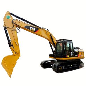 Excavatrice sur chenilles d'occasion Caterpillar 320D de 20 tonnes, modèle CAT 320D, avec brise-roche et tarière certifiée CE – Offre Spéciale - Product Image 2