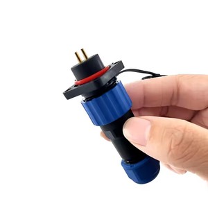 SP16 Wasserdichter Quadratischer Steckverbinder <span class=keywords><strong>2</strong></span>/<span class=keywords><strong>3</strong></span>/4/5/6/7/8/9-polig IP68 Stromkabelstecker Männlicher Stecker und Weibliche Buchse - Product Image 4