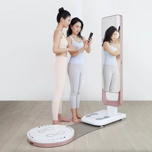 Miroir de pesée intelligent U+300 avec analyseur corporel numérique et balance de composition corporelle pour fitness - Product Image 6
