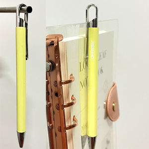 नए आगमन कस्टम लोगो बॉलपॉइंट पेन प्रोन्नति हेंगर बोलिग्रफोस के साथ प्रीमियम पेन का विज्ञापन - Product Image 3