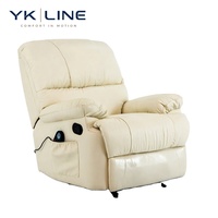 Fauteuil de massage chauffant à 8 points de vibration de style contemporain, canapé de salon