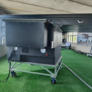 Modern 4x4 Truck <strong>Camper</strong> Slide-out Kitchen 2 <strong>Bed</strong> Foldable <strong>Table</strong> 48L Water Tank-Durable Aluminium Construction Adjustable Travel - Product Image 1