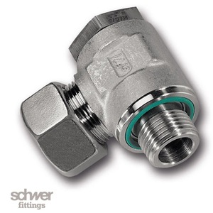 Válvula de Retención Schwer V-CVD12LL-K, Conector Industrial de Acero Inoxidable para Uso General en la Industria - Product Image 3