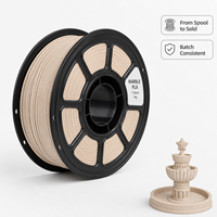 Filament PLA Marbre 1,75 mm 1 kg Multicolore Sans Trames Sans Obstruction Lot Constant pour Pièces Fonctionnelles d'Impression Agricole