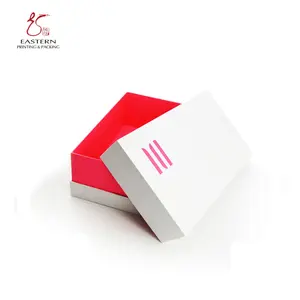 تصميم جديد صندوق هدايا مع غطاء كبير صندوق ورقي صغير فاخر لمستحضرات التجميل صندوق من الورق المقوى الصلب صندوق ورقي