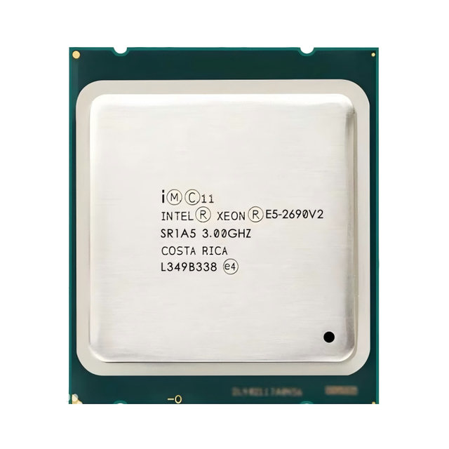 For Xeon E5-2690 V2 2.8GHz Ten-Core Twenty-Thread 64-Bit Processor New 25M 130W LGA 2011 Virtualization Technology for Desktop