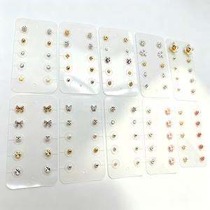 Kit di Agopuntura con Semi per Orecchie, Cerotti per Agopressione Auricolare con Perle, Cerotti <span class=keywords><strong>Antiallergici</strong></span> per Orecchie - Product Image 5