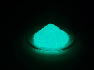 Poudre de pigment photoluminescent bleu-vert à haute luminosité Junting à base d'aluminate de <span class=keywords><strong>strontium</strong></span>, peinture longue durée pour revêtements et peintures - Product Image 3