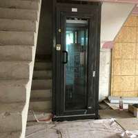 Ağır Hizmet Tipi Hidrolik Ev Tipi Asansör 2-4 Duraklı Ev Asansörü Standart Dikey Asansör Villa Konutları İçin