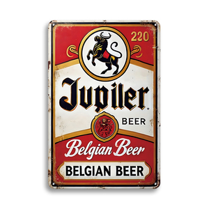 Nhà Sản Xuất Bán Buôn Thanh Bia Trang Trí Nội Thất Tường Tin Dấu Hiệu Biểu Tượng Tùy Chỉnh Tấm Kim Loại Dấu Hiệu Mảng Bám Cà Phê Retro Vintage Tin Dấu Hiệu - Product Image 2