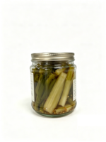 Toples Kaca Bulat 420ml, Dapat Digunakan Kembali, Food Grade, dengan Sablon Sutra untuk Kemasan Makanan Kaleng dan Acar