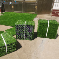 Bester Preis Künstlicher Teppich Gras synthetischer dicker Rasens piel platz Kunstrasen Fußballplatz Kunstrasen