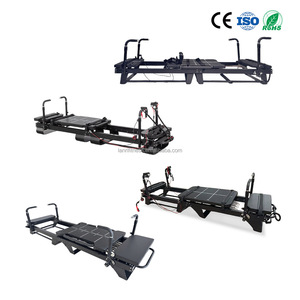 Réformateur en aluminium de <span class=keywords><strong>Pilates</strong></span> commercial <span class=keywords><strong>Pilates</strong></span> Black <span class=keywords><strong>Pilates</strong></span> Reformer Machine Studio <span class=keywords><strong>Gym</strong></span> Utilisation - Product Image 6