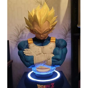 <span class=keywords><strong>Statue</strong></span> de <span class=keywords><strong>buste</strong></span> végétal grandeur nature personnalisée 100cm Dragon Ball GK résine artisanat Anime Figure Sculpture en fibre de verre - Product Image 5