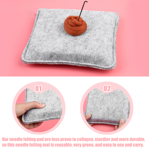 ชุดผ้าสักหลาดขนแกะ6ชิ้น/เซ็ตชุดงานฝีมือชุดงานฝีมือ - Product Image 5