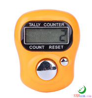 Compteur numérique de Tasbih musulman à cinq doigts, réglable, avec silencieux en plastique, pour le mixage de couleurs, vente en gros