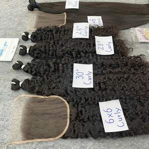<b>Black</b> Friday Sale 100% Vietnamese Virgin Human <b>Hair</b> <b>Extensions</b> Small Fuzz Curly Weft Flash Sale Ready to Ship - Product Image 4