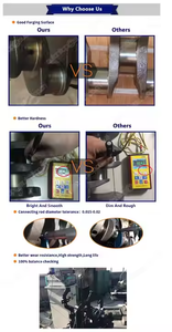 جيدا شراء عالية الأداء الساخن بيع قطع غيار محرك الديزل ل <span class=keywords><strong>1KD</strong></span> 2KD العمود المرفقي لتويوتا مرحبا-Lux 13401-30020 1340102050 13103202 - Product Image 6