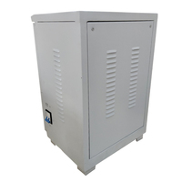 Régulateur de tension CA 220V 10KVA à commande servo, biphasé, 2 fils sous tension, 1 neutre, d'occasion, direct usine