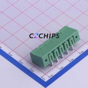 KF2EDGRM-5.0-5P Plug-in Terminal Block Bent Lead Through Hole,P=5mm Board-to-Board / Socket - Closed Screw Fixing 1x5P 5mm - Product Image 2