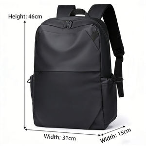 Sac à dos pour ordinateur portable unisexe avec logo personnalisé, en polyester Oxford, imperméable, antivol, grande capacité, pour les voyages d'affaires, l'école et l'ordinateur - Product Image 5