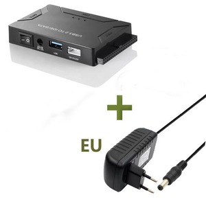 <span class=keywords><strong>Cable</strong></span> adaptador de <span class=keywords><strong>disco</strong></span> <span class=keywords><strong>duro</strong></span> USB 3,0 a SATA IDE para 3,5 2,5 pulgadas HDD/SSD CD DVD ROM 3 en 1USB IDE SATA - Product Image 6