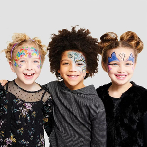 Factory Supplies Srivate Label 12 Colors Body Art Makeup Vegan Kids Halloween Party <strong>Face</strong> Painting Neon <strong>Face</strong> <strong>Paint</strong> Palette <strong>Set</strong> - Product Image 5