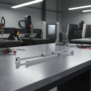 Kit de rails linéaires SFC25 1000 mm, guides de mouvement, 4 blocs coulissants à roulements pour machines de gravure et de fraisage DIY - Product Image 2