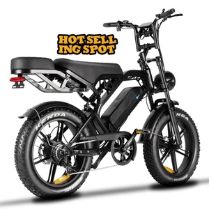 V20 Pro Prix de gros Super puissant 750W 1000W Vélo électrique 73 Fatbike à pneus larges pas cher Vélo électrique Entrepôt UE USA - Product Image 2