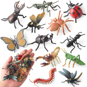 Jouets d'insectes transfrontaliers yxs, modèles d'animaux simulant des papillons, des abeilles, des coccinelles, des libellules, des mille-pattes, des fourmis, des scorpions - Product Image 4