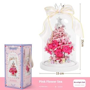 Bonito Producto, Bloques de Construcción de Árbol de Navidad a Escala 1/24, Adornos de Fantasía, Modelo de Plástico, Juguete para Niñas, Venta al por Mayor OEM para las Fiestas - Product Image 5