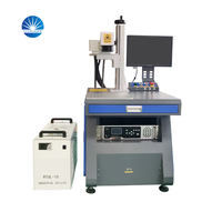 Machine de marquage Laser UV 5w pour marqueur de bouteille de parfum en verre lunettes de soleil en plastique métal gravure marquage de matériau de silicium