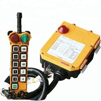 Télécommande sans fil automatique à code fixe 315 MHz pour grue, en plastique, modèle F24-10S, portée 100 m