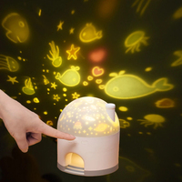 Veilleuse Musicale et Projecteur Étoiles de Chevet pour Enfants