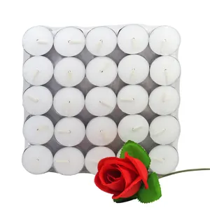 Tealight Israel 3 Hours White Tea Candles100 Unscented Aluminum Cup 4 Hrs 8 Hrs Tealight Candles Factory