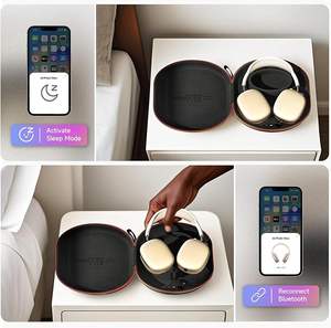 <span class=keywords><strong>เคส</strong></span>แบตเตอรี่สำหรับ airpods MAX <span class=keywords><strong>เคส</strong></span>ชาร์จ<span class=keywords><strong>แบ</strong></span>บพกพา & ที่ชาร์จถุงเก็บแบตเตอรี่สำหรับ airpods MAX & PRO MAX - Product Image 4