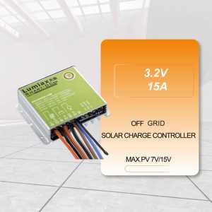 Lumiax 3.2V 15A PWM ตัวควบคุมการชาร์จพลังงานแสงอาทิตย์สำหรับไฟถนนและแผงพลังงานแสงอาทิตย์ - Product Image 4