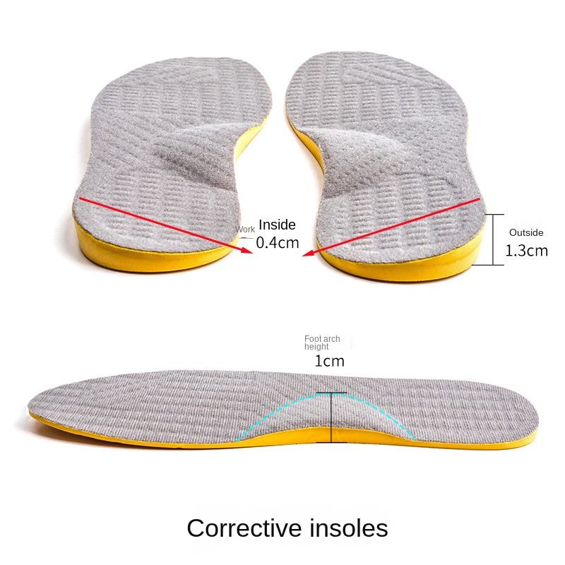 Factory Wholesale Corrective Insoles Men's And Women's Leg Beauty Inside Outside Eight Feet Flat O-shaped
