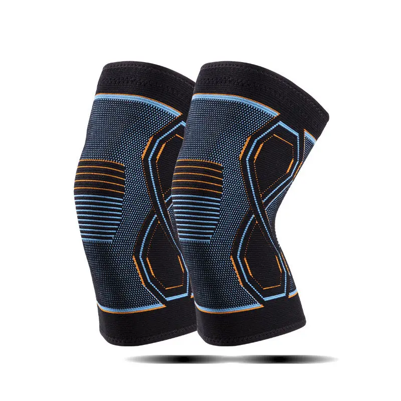 Three-Dimensional Nylon Knitted For Men And Women Breathable Sports Knee Pads Knee Support Brace