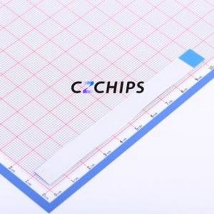 JS05B-18P-100-4-8 FFC <b>Cable</b> (Flexible Flat <b>Cable</b>) P=0.5mm Connector 18P 0.5mm 0.3mm Reverse - Product Image 2