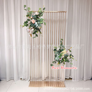 結婚式の小道具フラワースタンドゴールデンアイアンフラワースタンド結婚式の家の装飾装飾品 - Product Image 3