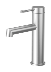 Grifo de Lavabo Monomando con Palanca de Engranaje, Moderno, en Níquel Cepillado/Gris Metálico/Dorado Champaña, Giratorio 360°, para Baño de Hotel, OEM - Product Image 4