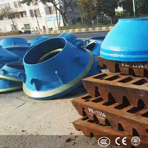 Symons Cone Crusher Parts Mantle Manufacturers Cone Crusher Mn13cr2 Bowl Liner Concave - Product Image 6