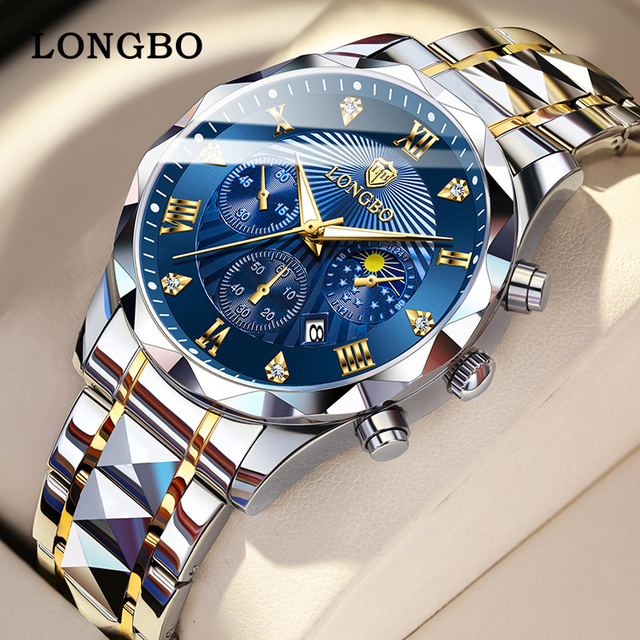 Big Face Luxury Style Watches Water Resistant Luxury Quartz Watches for Mens Wrist Luxury Brand Wholesale Gold Private Label