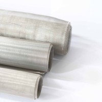 Maille métallique tissée en acier inoxydable 304, 200 mailles, à trous carrés, antirouille, pour tamisage de farine, filtre solide, efficacité de 99%