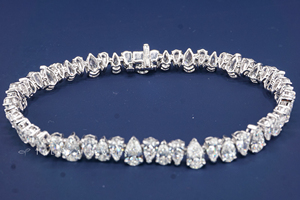 Pulsera de Diamantes Cultivados en Laboratorio de Oro de 14K para Mujer, Pulsera de Tenis Minimalista de Alta Gama, Brillo Brillante, Joyería Fina, Regalo Premium - Product Image 6
