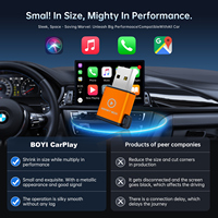 Adaptador Inalámbrico Carplay Fuallwin OEM Smart Super MINI DIY para Aplicaciones de Navegación y Música como Waze, Spotify y Otras Populares